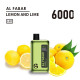 سحبة الف بار جيموك GK03 الجاهزه 6000 بف كرز خوخ ليمون *